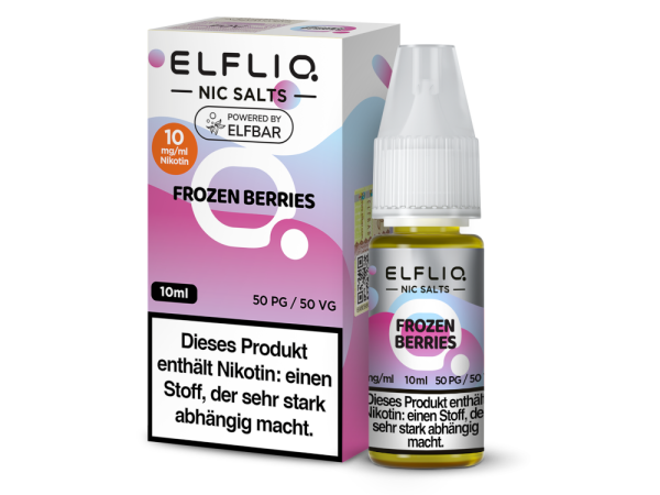 ELFLIQ - Frozen Berries - Nikotinsalz Liquid