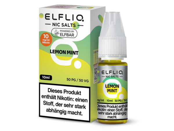 ELFLIQ - Lemon Mint - Nikotinsalz Liquid