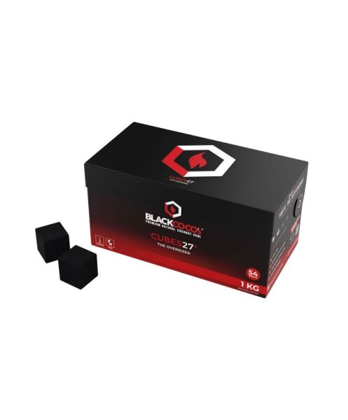 BlackCocos Shisha Kohle 27er 1kg