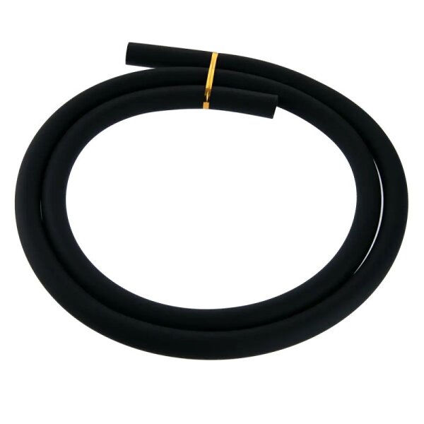 Jookah - Shisha Silikonschlauch Schwarz Matt