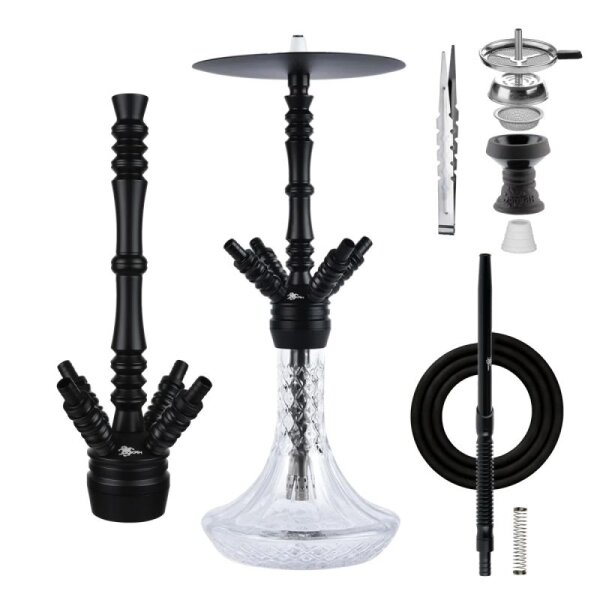 Jookah Alu Shisha Underground M - Black