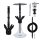 Jookah Alu Shisha Underground M - Black