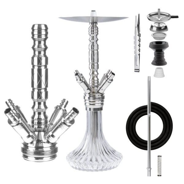 Jookah Edelstahl Shisha - Four of a Kind #4 MEDIUM
