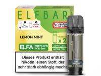 Elfbar - Elfa Pod Lemon Mint 20 mg/ml (2 Stück pro...