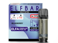 Elfbar - Elfa Pod Blueberry 0 mg/ml (2 Stück pro...