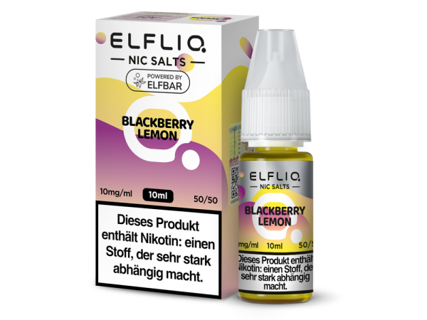 ELFLIQ - Blackberry Lemon - Nikotinsalz Liquid 10 mg/ml