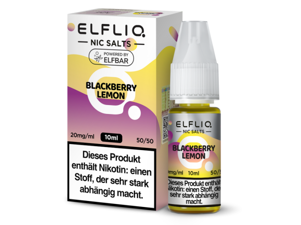 ELFLIQ - Blackberry Lemon - Nikotinsalz Liquid 20 mg/ml