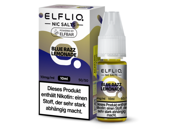 ELFLIQ - Blue Razz Lemonade - Nikotinsalz Liquid 10 mg/ml