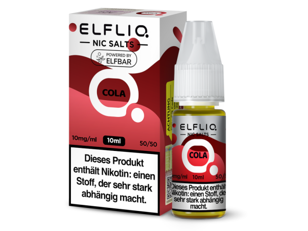 ELFLIQ - Cola - Nikotinsalz Liquid 10 mg/ml