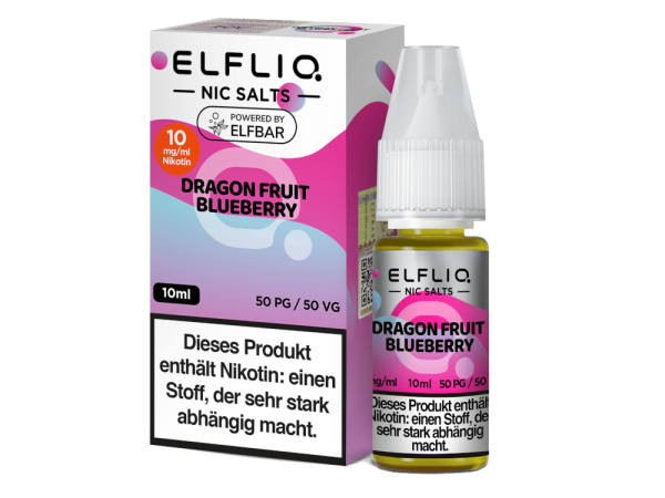 ELFLIQ - Dragon Fruit Blueberry - Nikotinsalz Liquid