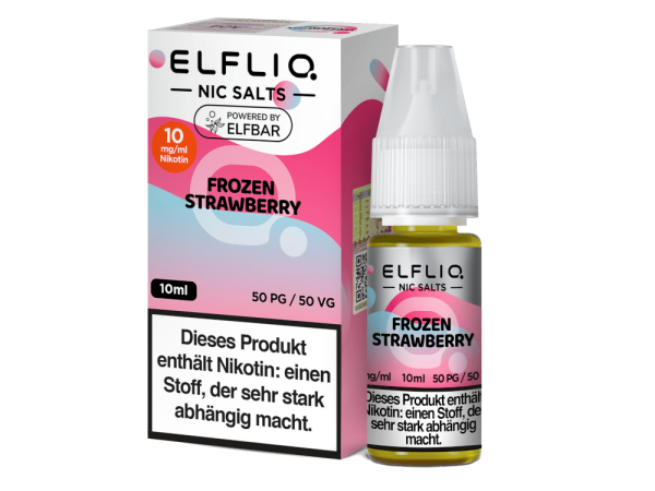 ELFLIQ - Frozen Strawberry - Nikotinsalz Liquid