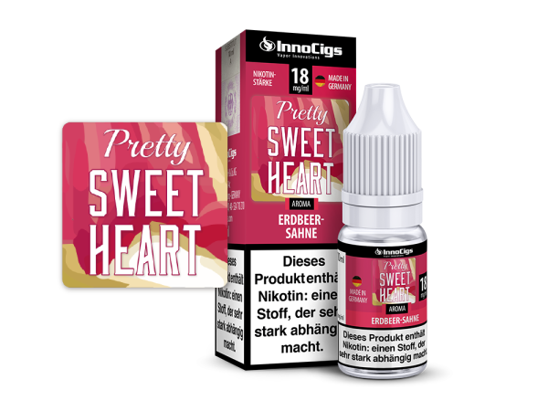 Pretty Sweetheart Sahne-Erdbeer Aroma - Liquid für E-Zigaretten