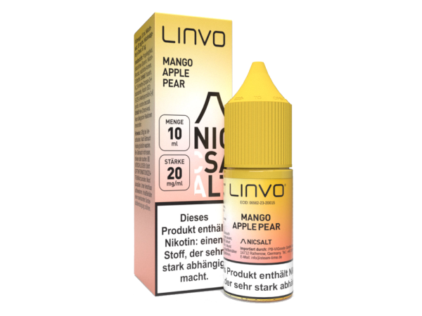 Linvo - Mango Apple Pear - Nikotinsalz Liquid 20 mg/ml