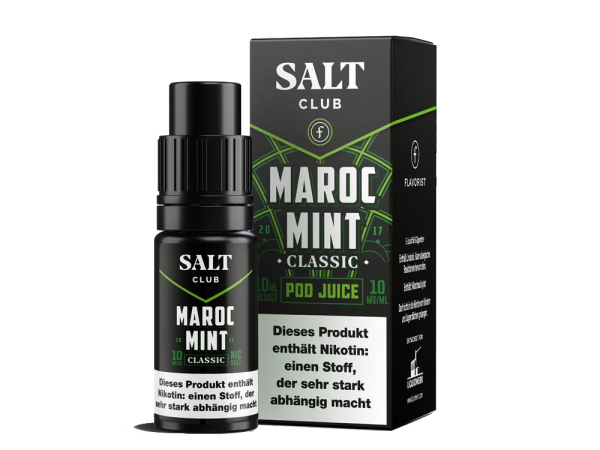 Salt Club - Flavorist Maroc Mint - Nikotinsalz Liquid
