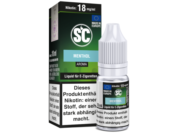 Menthol E-Zigaretten Liquid