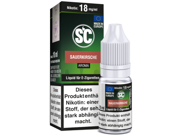 Sauerkirsche E-Zigaretten Liquid