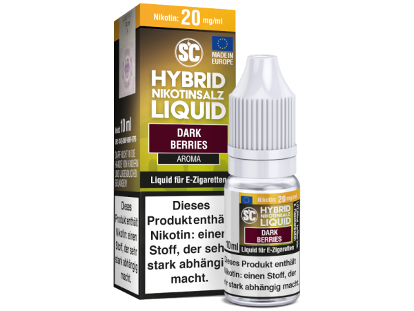SC - Dark Berries -  Hybrid Nikotinsalz Liquid