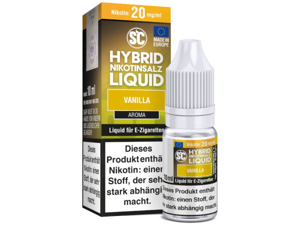 SC - Vanilla -  Hybrid Nikotinsalz Liquid