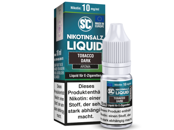 SC - Tobacco Dark - Nikotinsalz Liquid