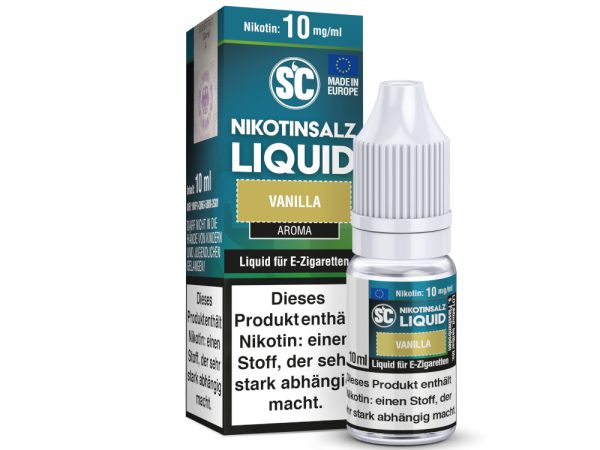 SC - Vanilla - Nikotinsalz Liquid 20 mg/ml