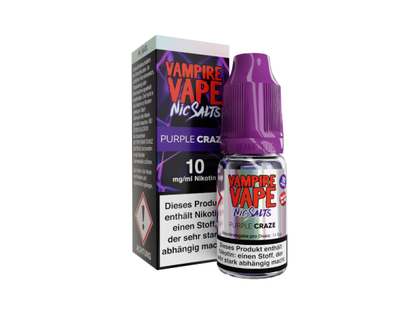 Vampire Vape - Purple Craze - Nikotinsalz Liquid