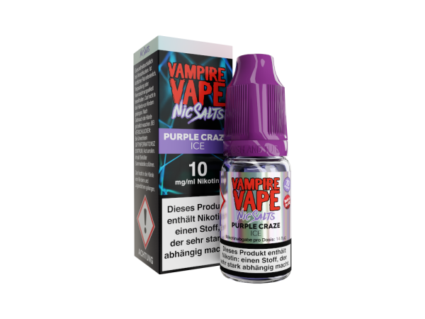 Vampire Vape - Purple Craze Ice - Nikotinsalz Liquid