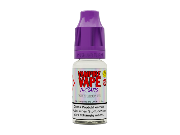 Vampire Vape - Sweet Lemon Pie - Nikotinsalz Liquid